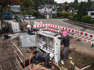 Network and infrastructure expansion in Bonn.