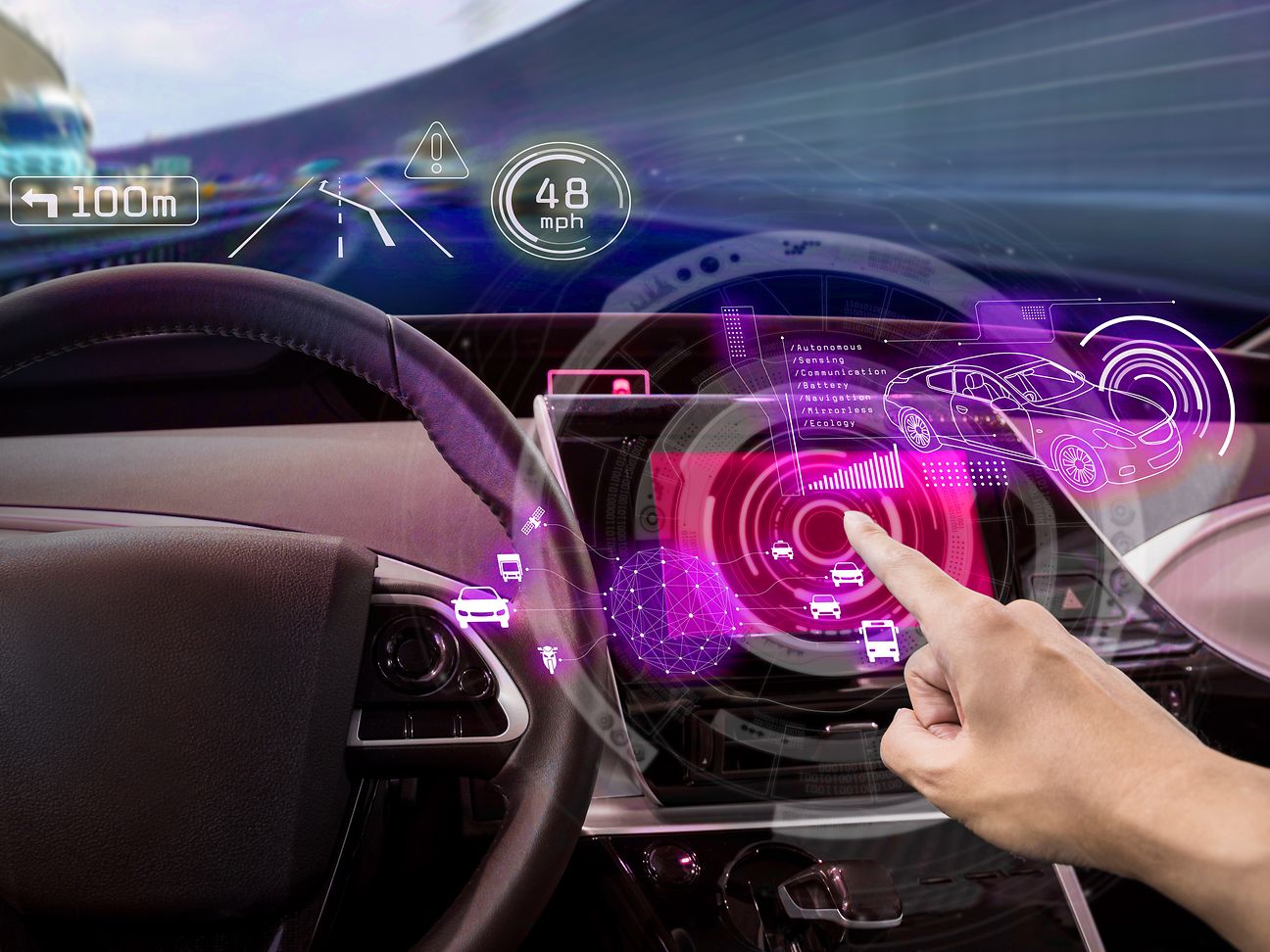 Drivers benefit from real-time connectivity features such as tracking
