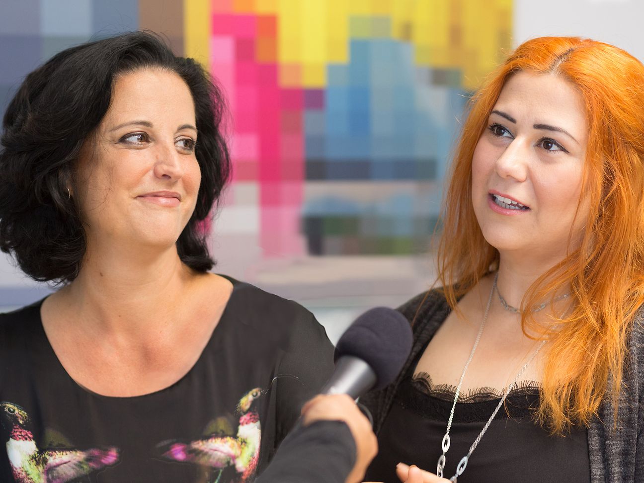 Barbara Costanzo and Soulie B.