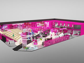 Messestand der Telekom auf dem MWC