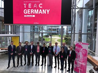 Three startups joined the TEAC Germany acceleration program after successful pitches. 