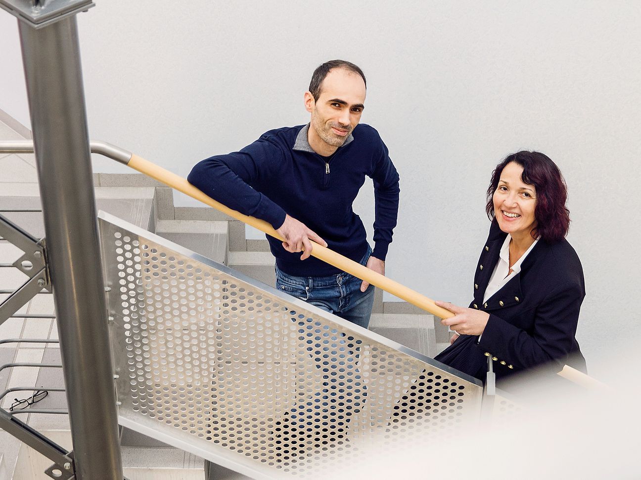 Giuseppe Di Pasquali und Anne-Marie Arone.