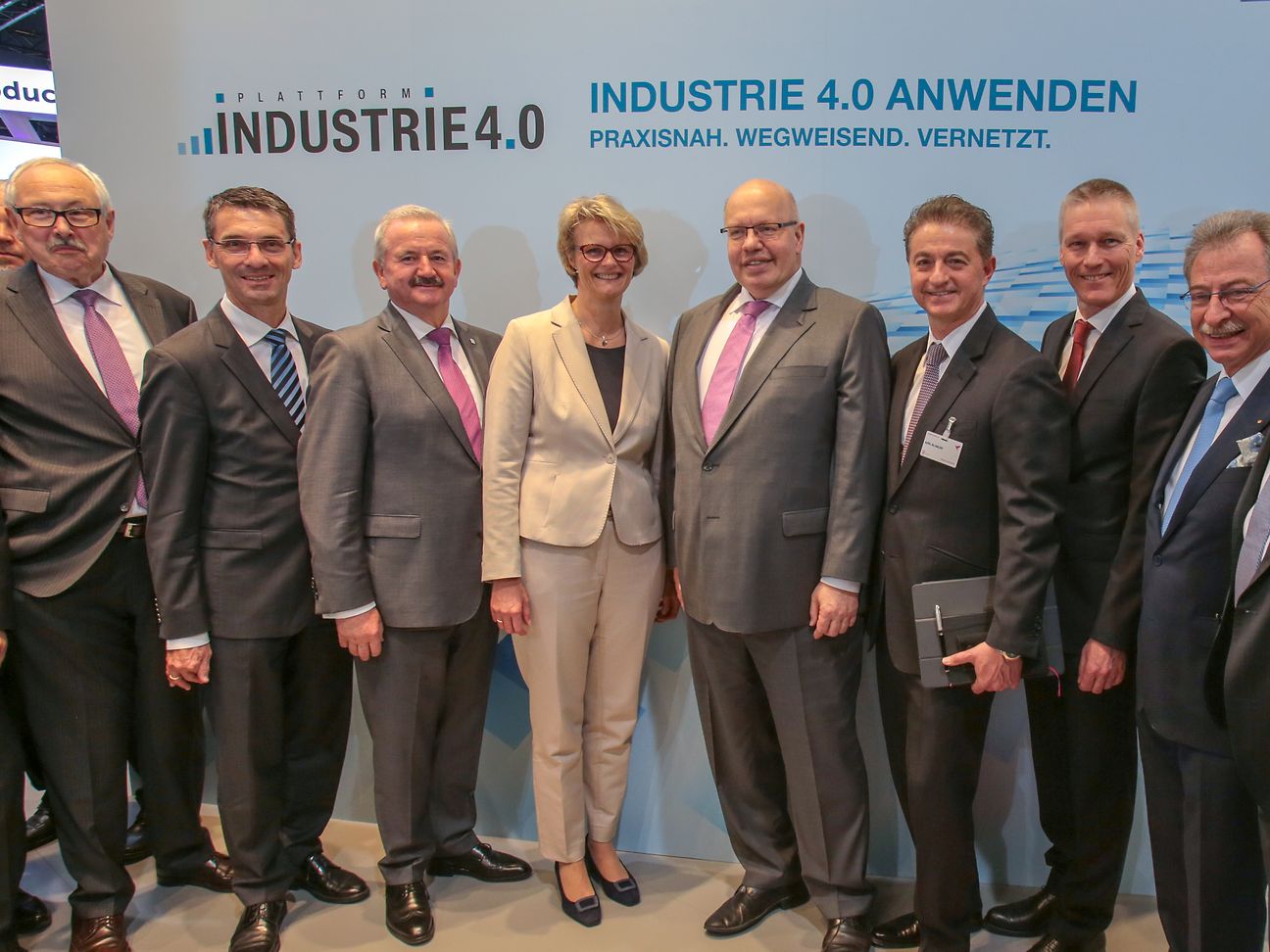 Leading figures of Plattform Industrie.