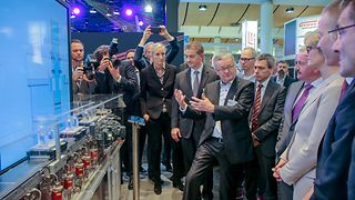 Standardized machine language presented at Hannover Messe.