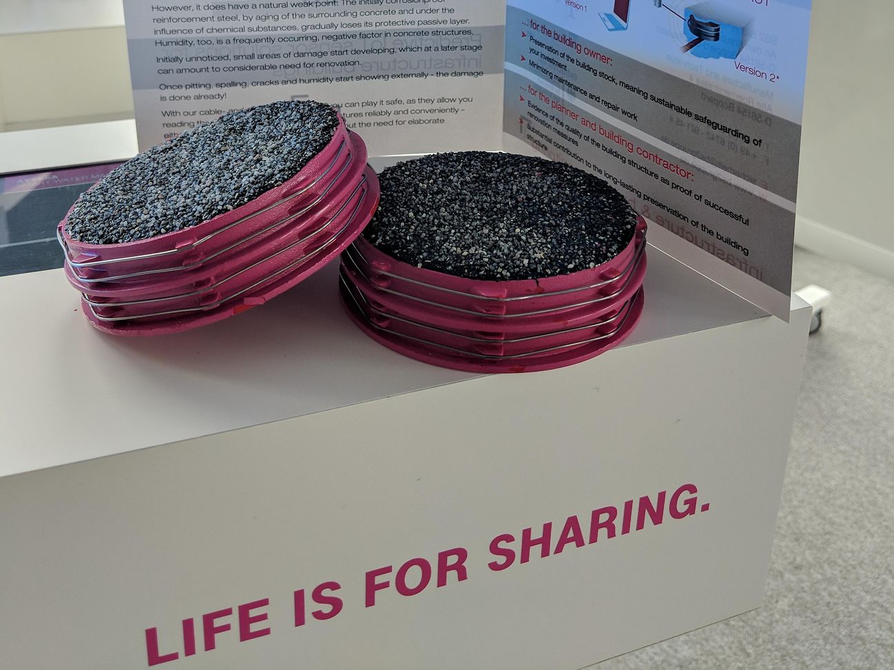 Sensor of Telekom partners BS2 Sicherheitssysteme.