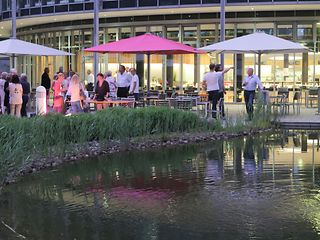 Ein sehr gelungener Festival Auftakt fand sein Ende bei einem gemeinsamen Imbiss und Getränken.