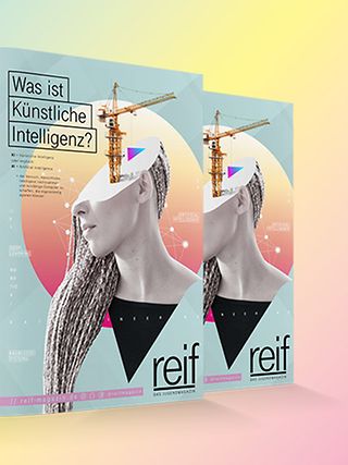 Cover des Poster-Magazins "reif"