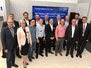 Jungunternehmer zu Gast beim Tech Talk von Wolfsburg AG und T-Systems.