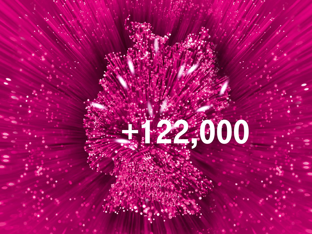Almost 122,000 households in 141 municipalities can now surf faster on the internet. 