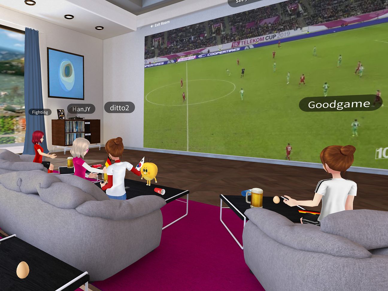 Showcase ‘oksusu Social VR’ at MWC 2019