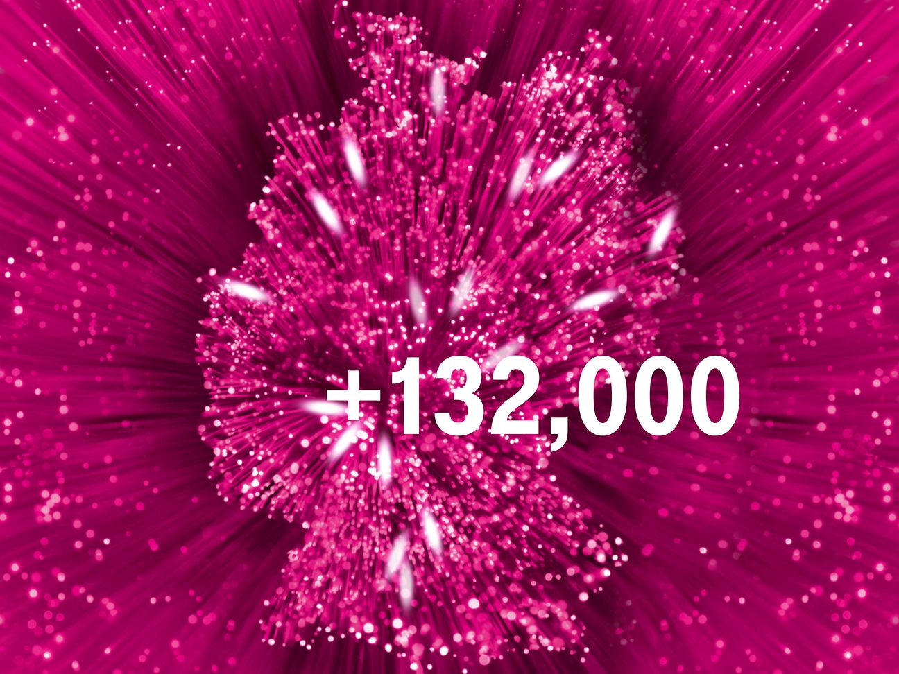 Internet access of up to 100 Mbit/s