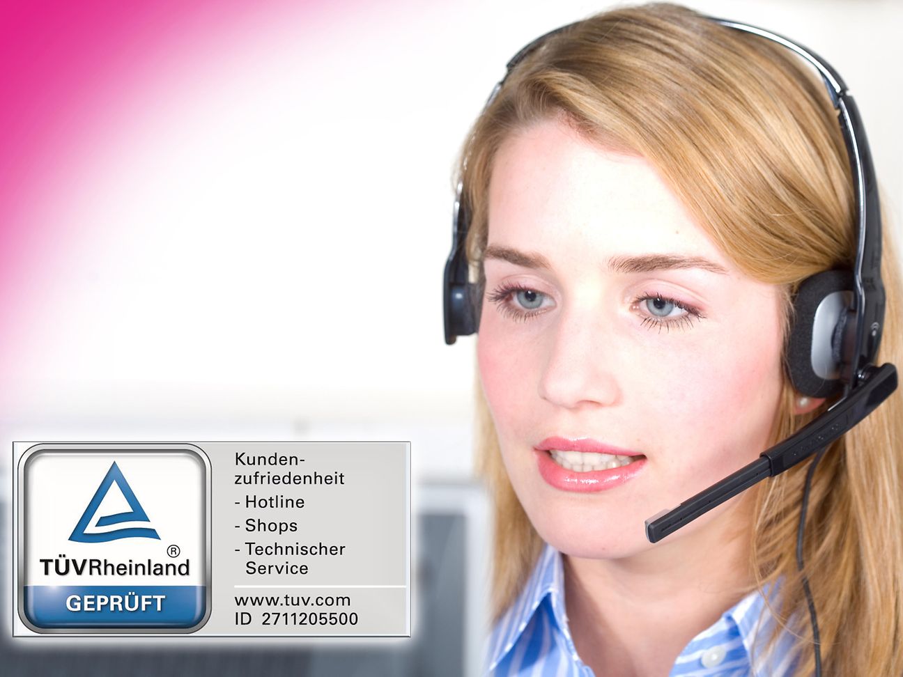 Deutsche Telekom erhält erneut das TÜV-Qualitätssiegel „geprüfte Kundenzufriedenheit“.