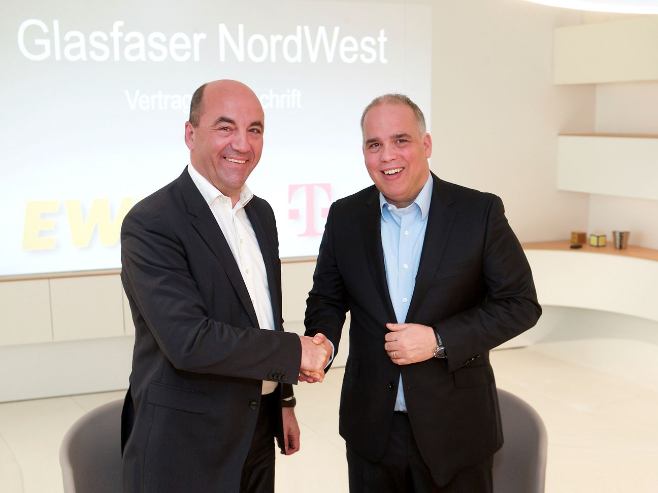 Stefan Dohler (links) und Dirk Wössner.