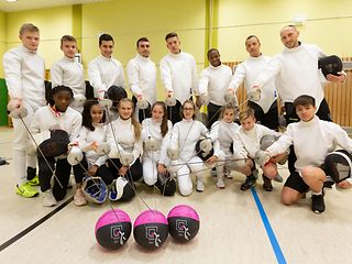 The fifth season of Baskets@school kicked off with a special training session. 