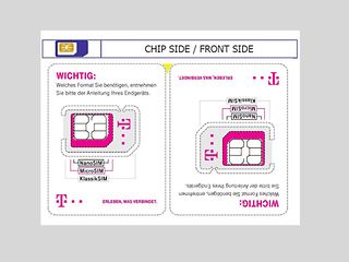 Less plastic waste: Telekom reduces SIM card size