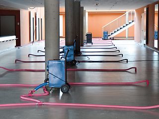 POLYGONVATRO and Deutsche Telekom interconnect dehumidifiers.