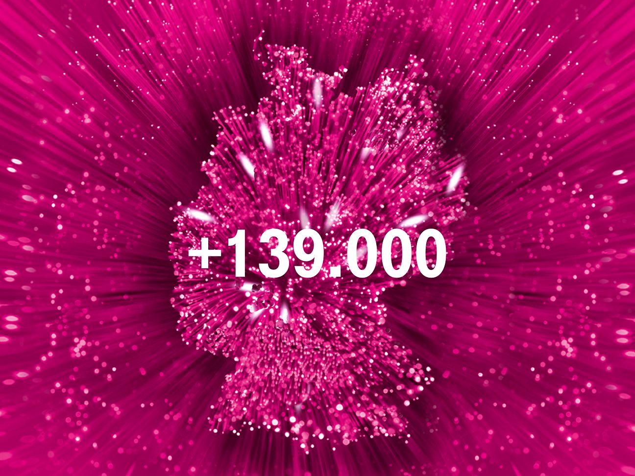 Fast 139.000 weitere Haushalte ab heute mit bis zu 100 MBit/s im Netz.