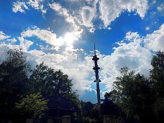 Mobilfunk-Turm auf dem Heideberg in Zeuthen bei Berlin