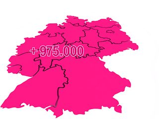 Mehr Tempo an 975.000 Anschlüssen.