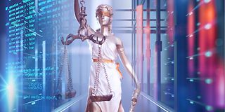 A picture of Justitia to illustrate the question: Are algorithms objective? 