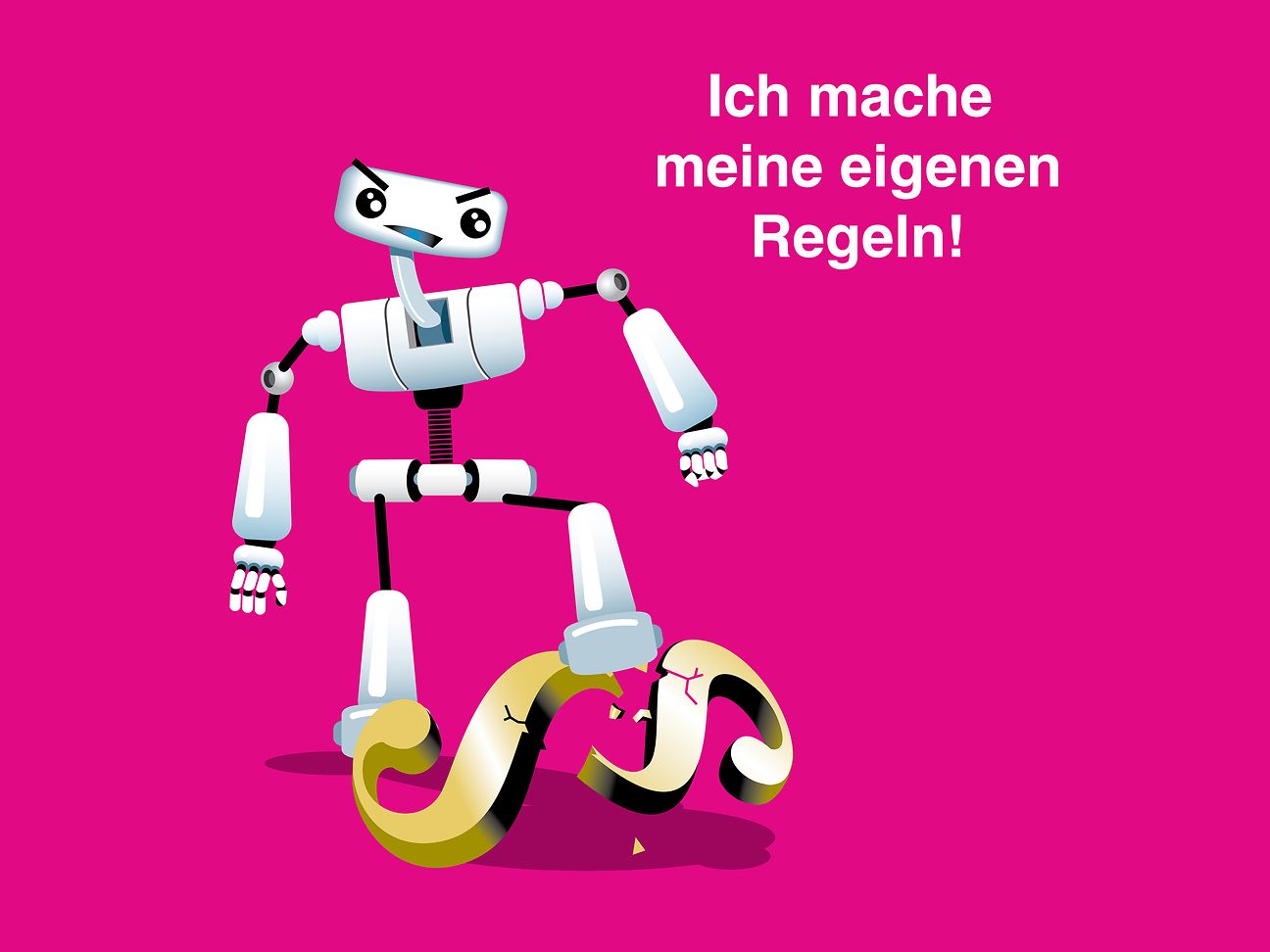Wir gehen sorgsam mit KI um. Wir unterstellen unsere KI-Systeme Recht und Gesetz.