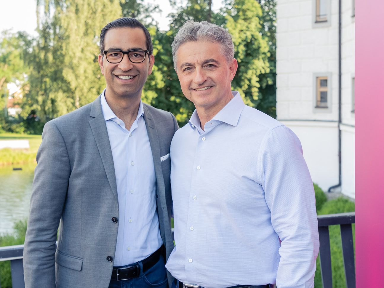 Sanjay Brahmawar und Adel Al-Saleh