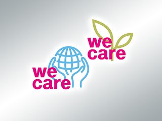 „we care“ Logo