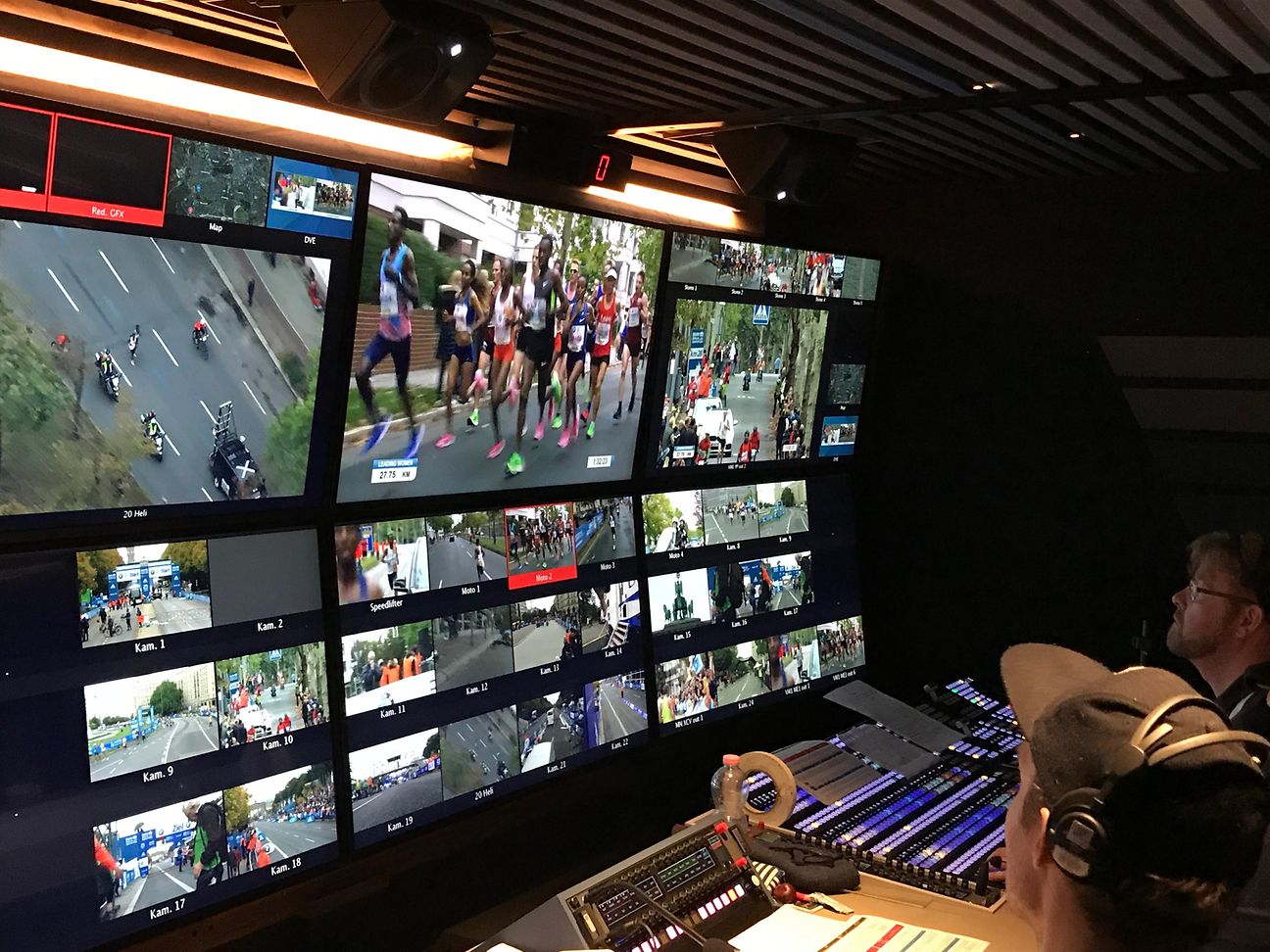 Erfolgreicher Test: 5G Uplink über das Telekom Netz beim Berlin Marathon.