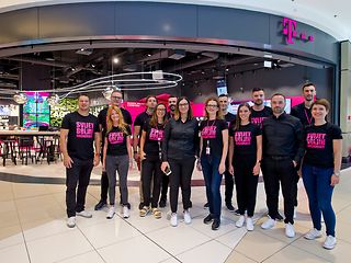 Customer advisors of Zagreb’s Flagship store.