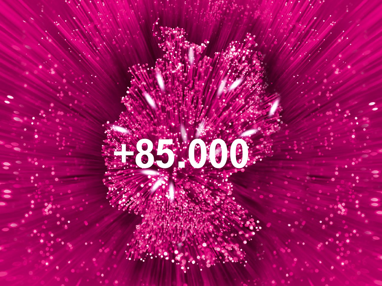 Bis zu 100 MBit/s für mehr als 85.000 weitere Haushalte.