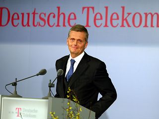 Kai-Uwe Ricke bei der Gründungsveranstaltung der Telekom Stiftung.