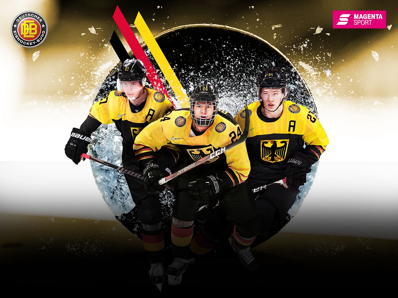 MagentaSport zeigt U20 Eishockey WM in Tschechien Deutsche Telekom