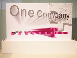 One Company display stand.