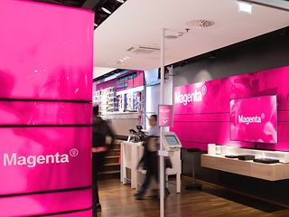 Photo of a Magenta Telekom Shop.