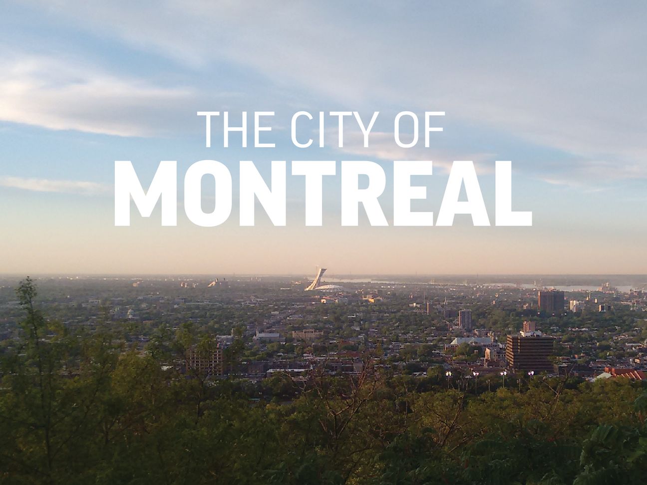 Blick auf die Skyline von Montreal.