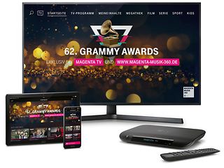 Vorhang auf für die 62. GRAMMY Awards – live und exklusiv auf MagentaTV und im kostenlosen Livestream.