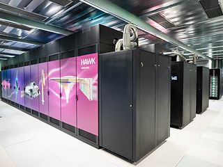 The “Hawk” supercomputer.