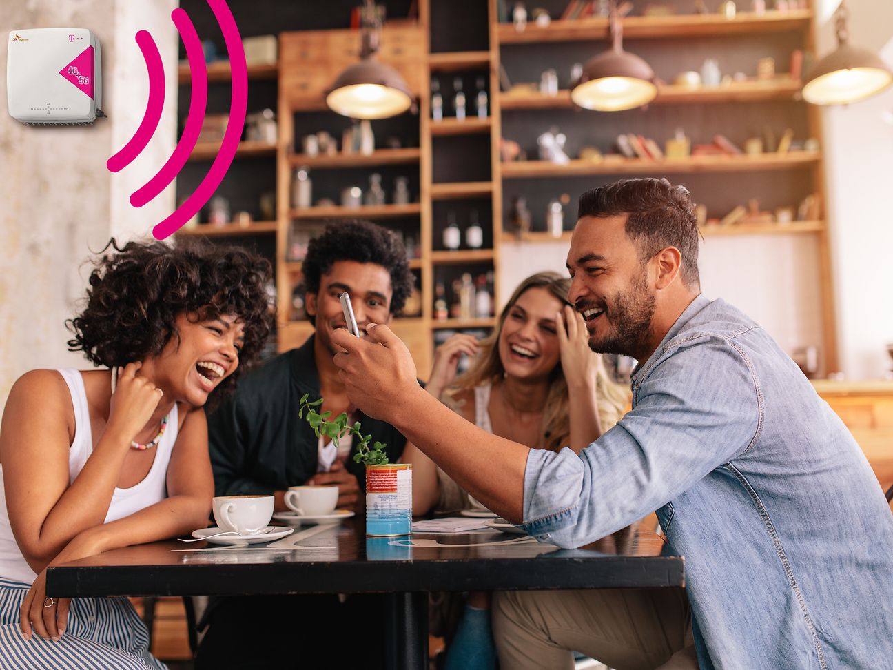 Deutsche Telekom is testing more mobile communications for indoors.