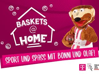 Baskets@home – Sport und Spaß mit Bonni und Olaf.