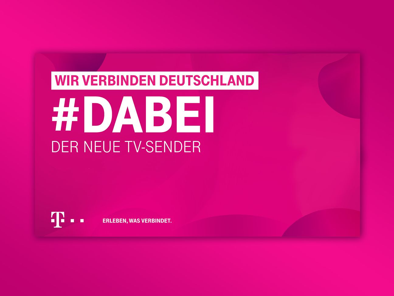 MagentaTV: Neuer TV-Kanal #DABEI für alle.