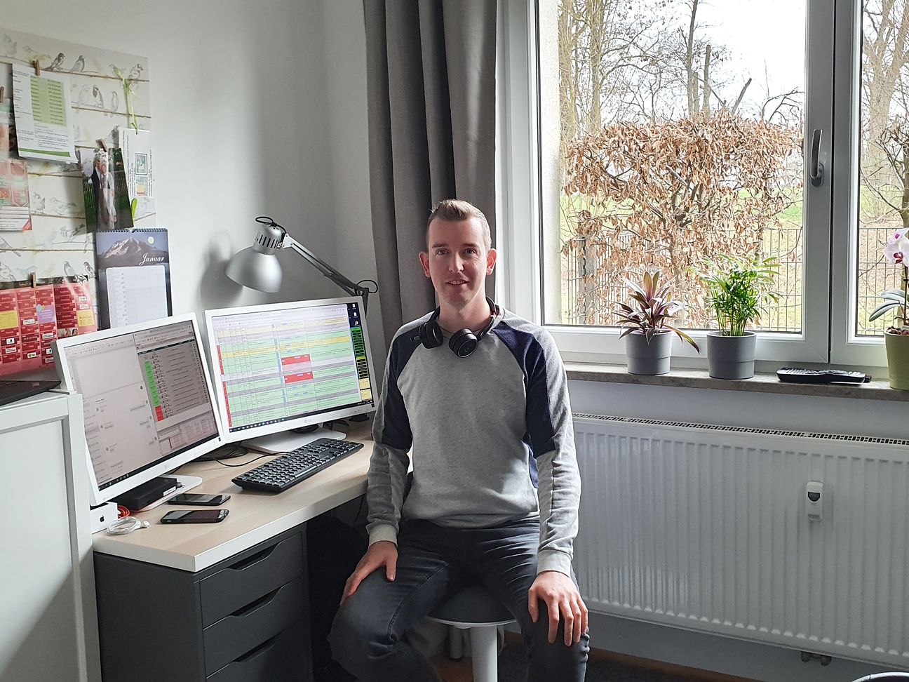 Core network manager Maik Schönherr.