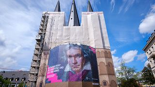 Beethoven Mosaic at the Bonner Münster