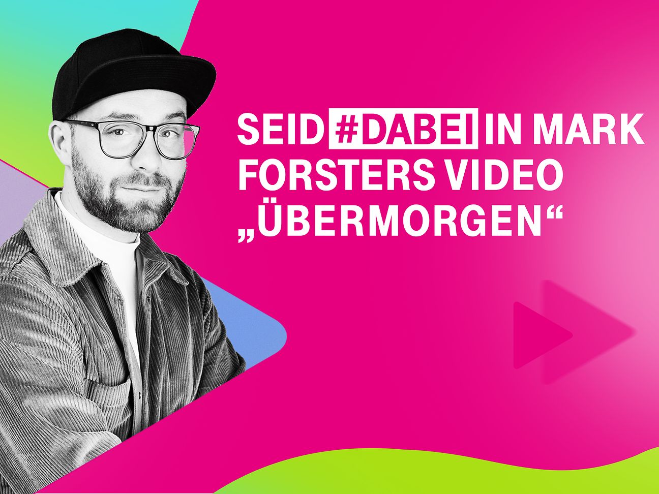 Mark Forster und Telekom verbinden Deutschland