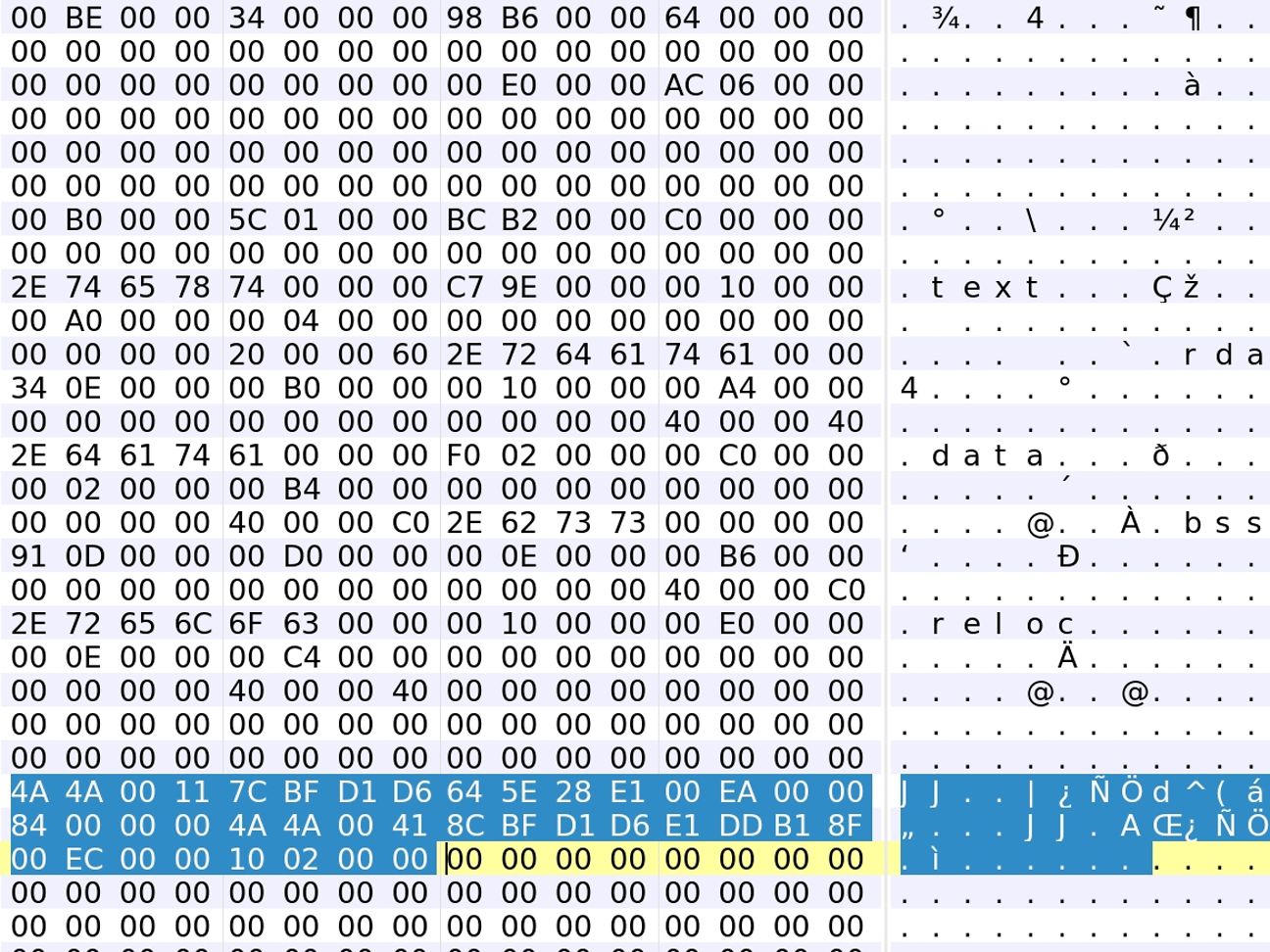 JJ structure 