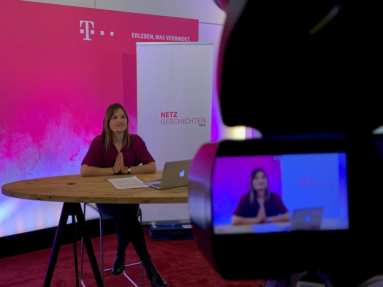 Moderatorin Nadine Kreutzer