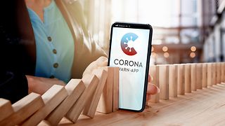 Corona warning app