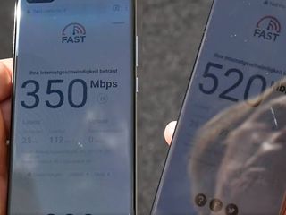 Testgeräte bei 5G Test in Düsseldorf