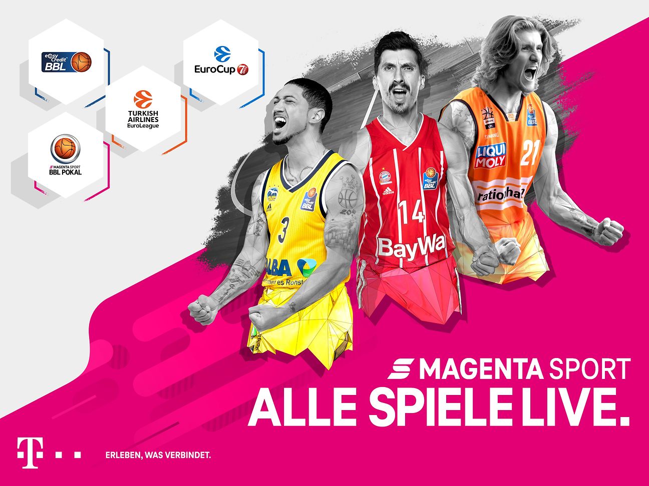 MagentaSport geht mit spannendem Basketball-Angebot in die neue Saison Deutsche Telekom