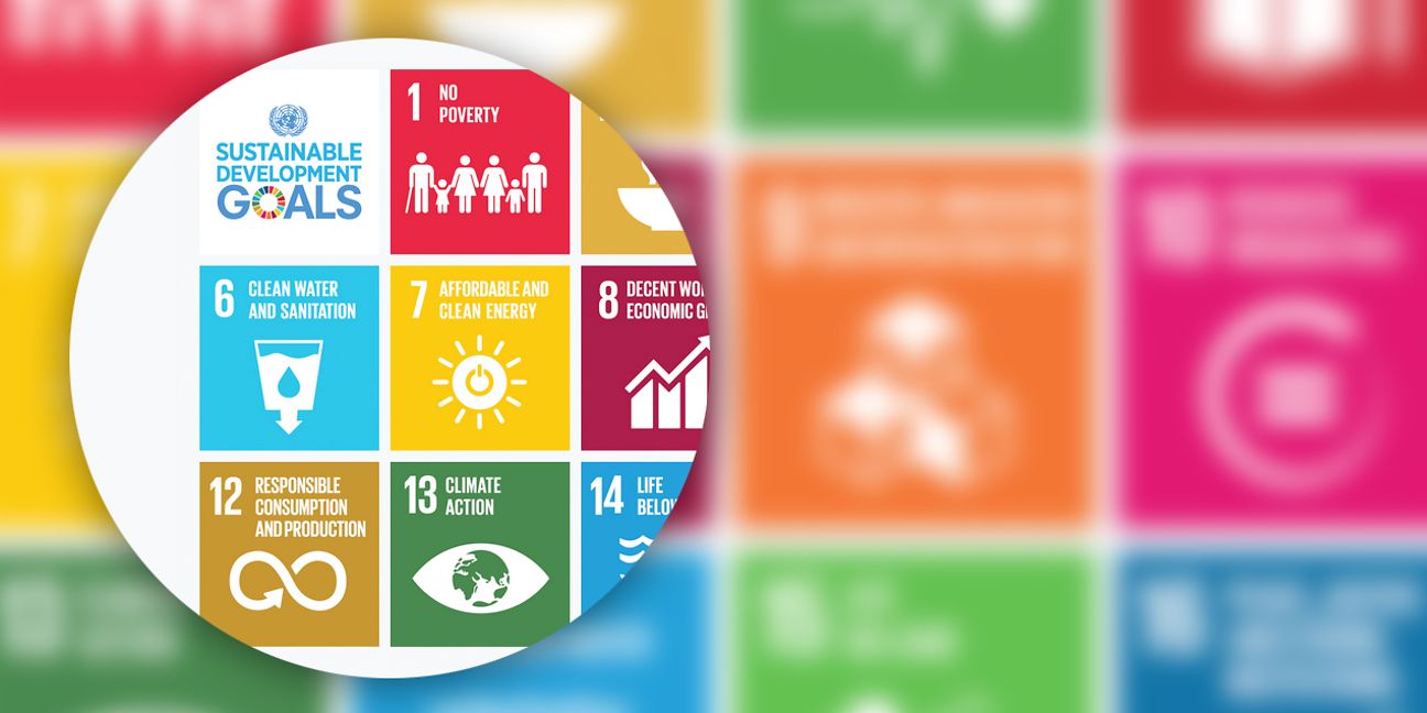 A graphic about sustainable development