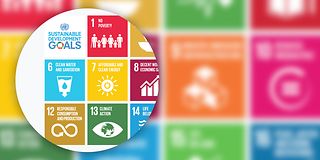 A graphic about sustainable development